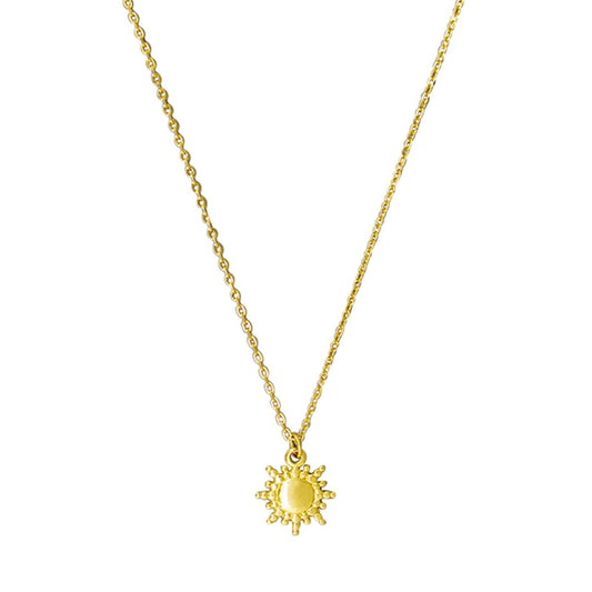 Lazuli Necklace - Gold at Reborn Code