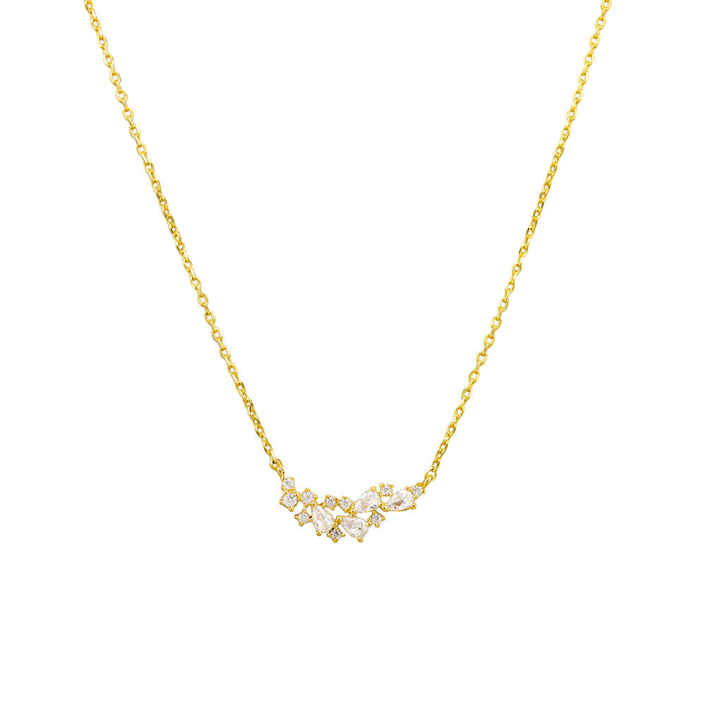 Noemie Necklace - Gold at Reborn Code