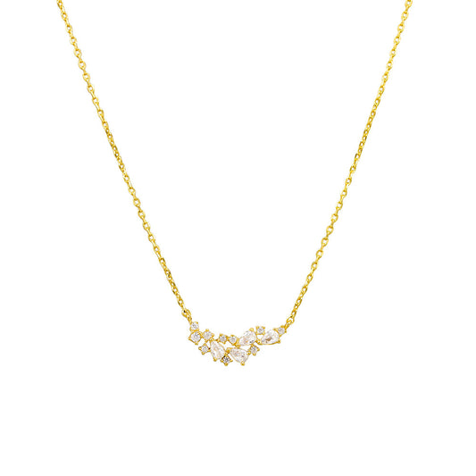 Noemie Necklace - Gold at Reborn Code