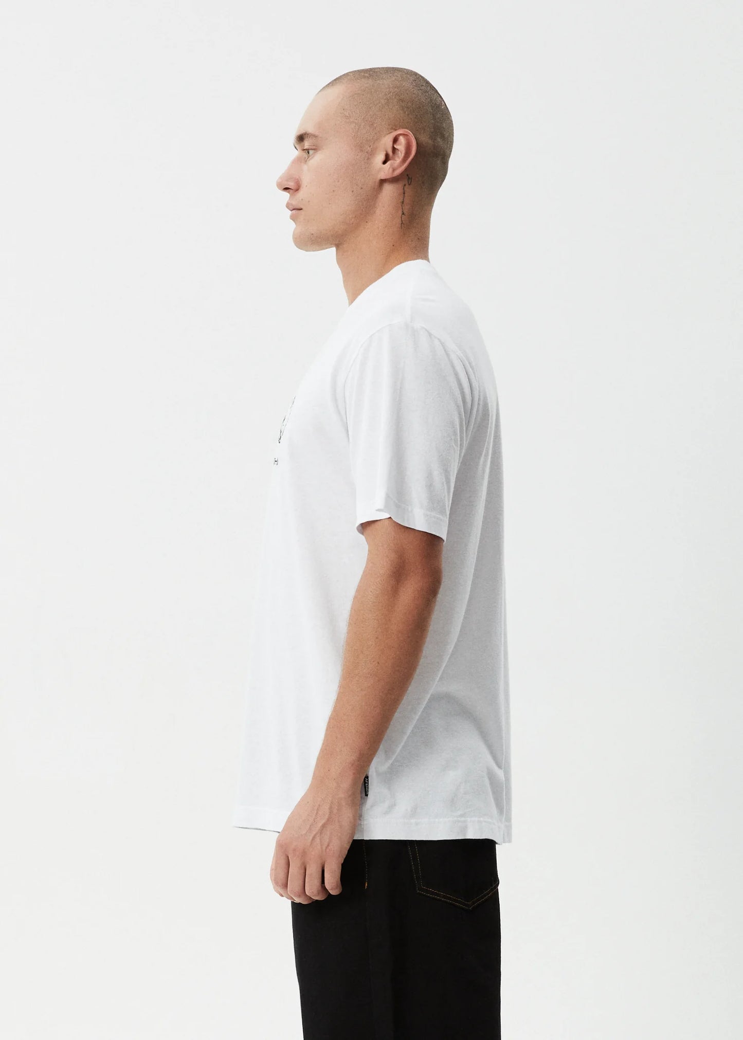 Dreamer Hemp Retro Tee - White