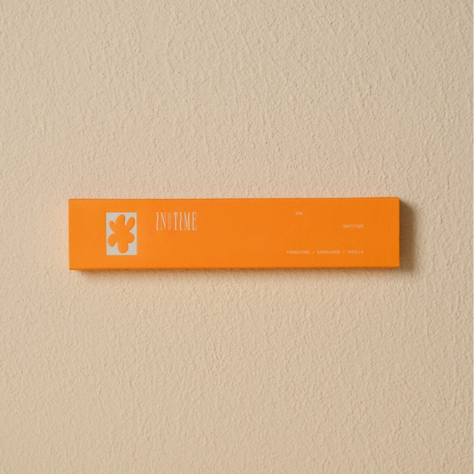 6PM Gratitude Incense box