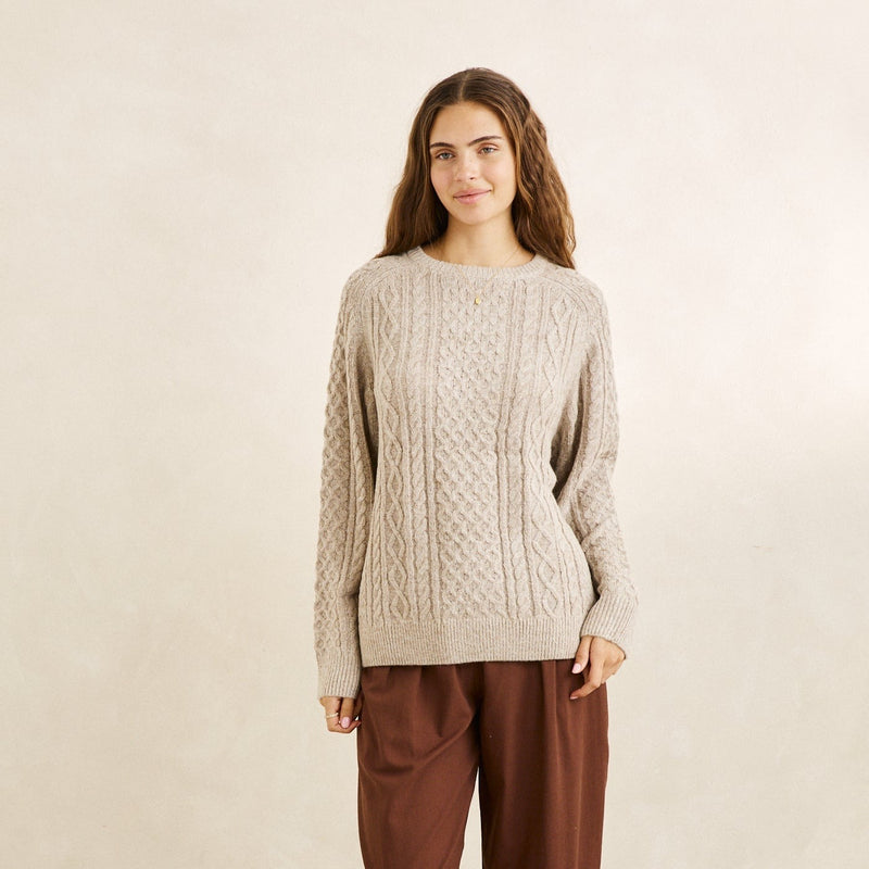 Mohair Oceanside Knit - Sand