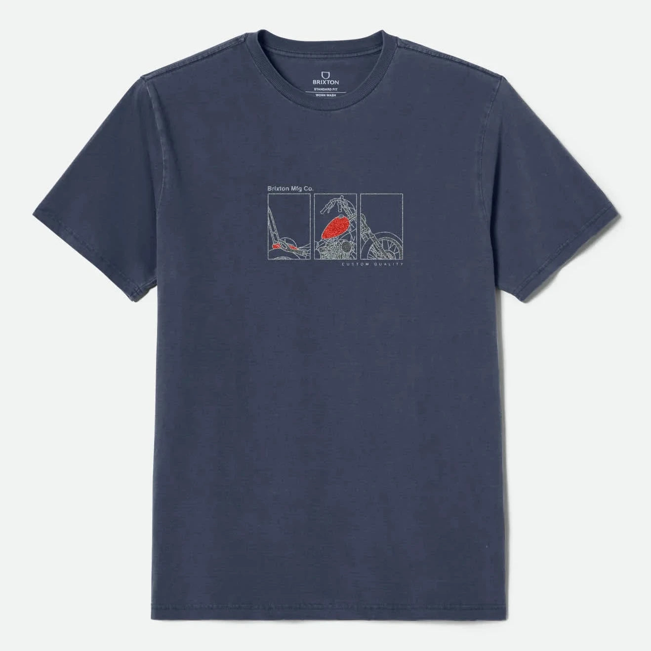Briscoe S/S STT - Mood Indigo Worn Wash
