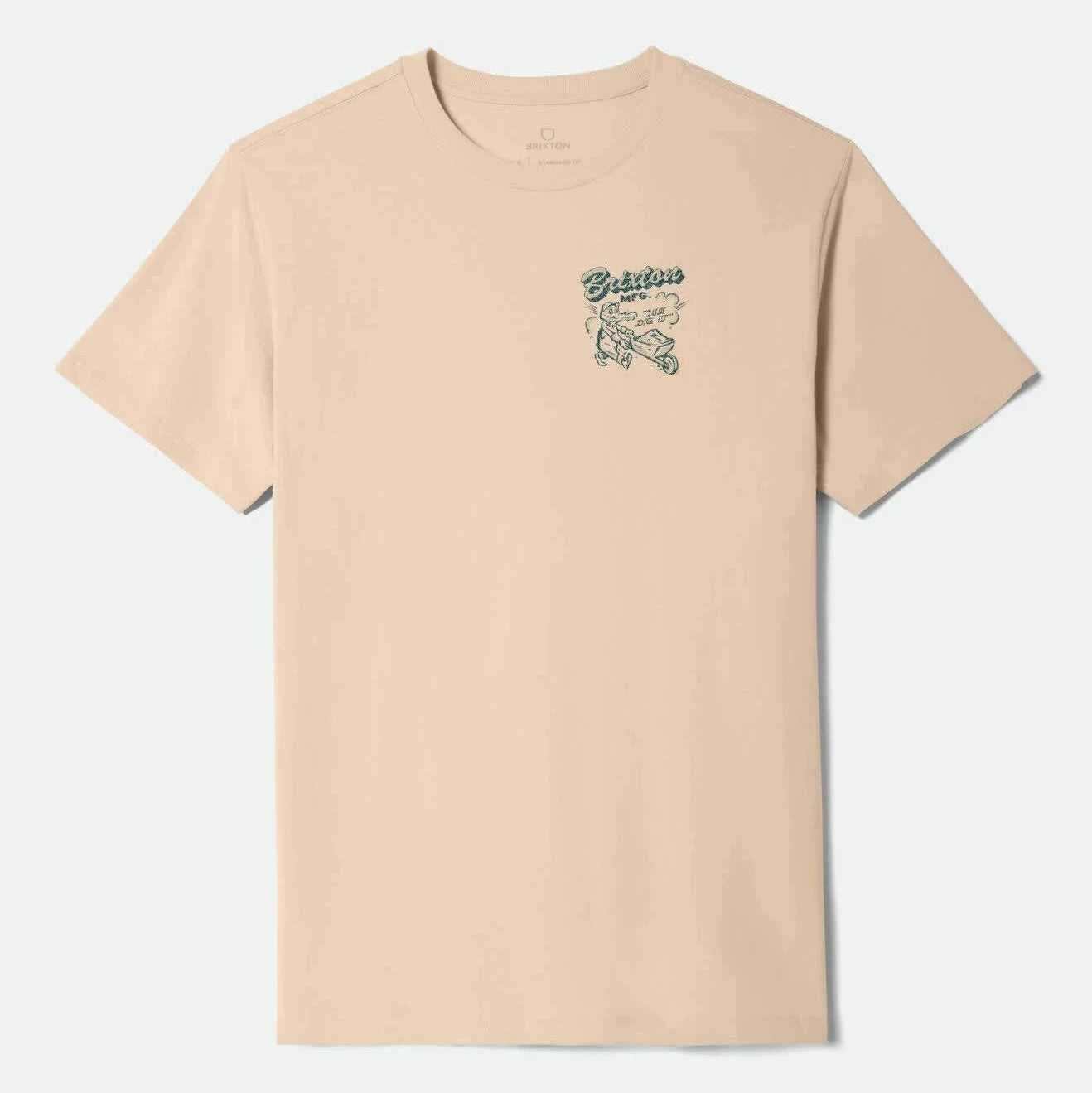 Dig It S/S Standard Tee - Cream