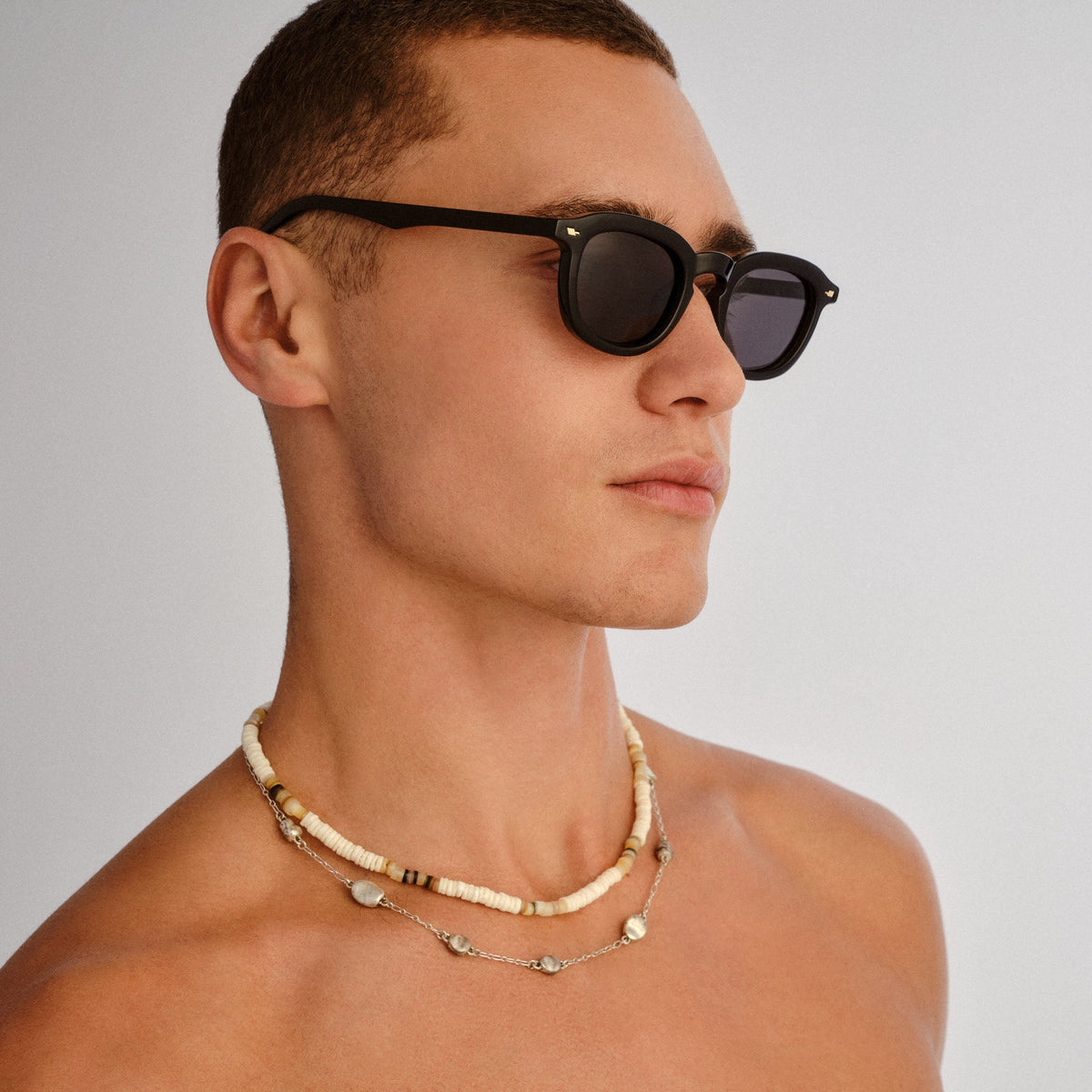 Heart Throb Sunglasses - Black Polarised