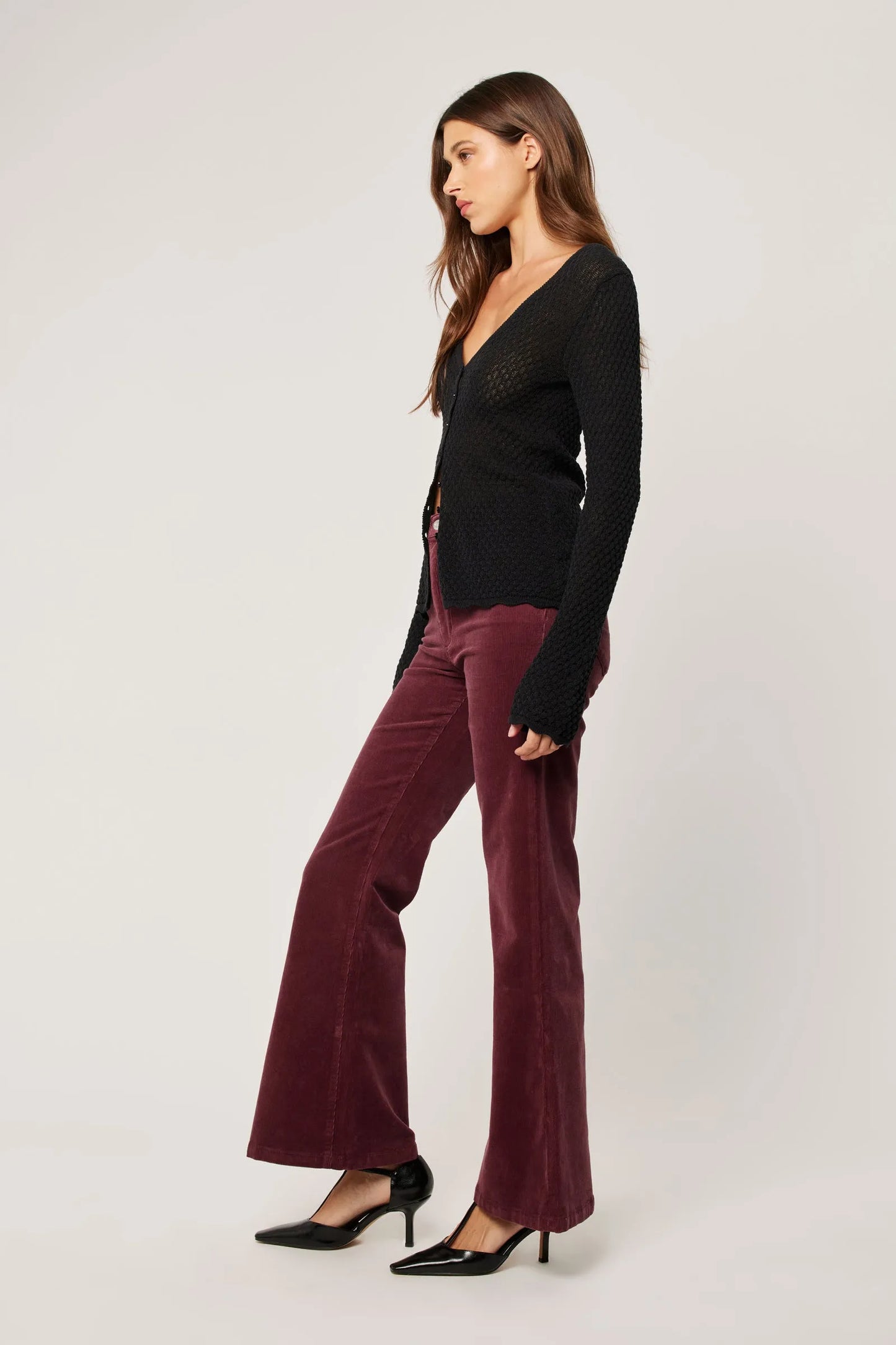 Eastcoast Flare Baby Cord - Ox Blood