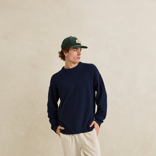 Worn Path Knit - Navy