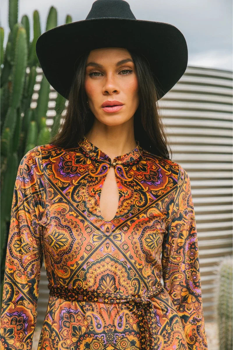 Elixir Maxi Dress - Ember