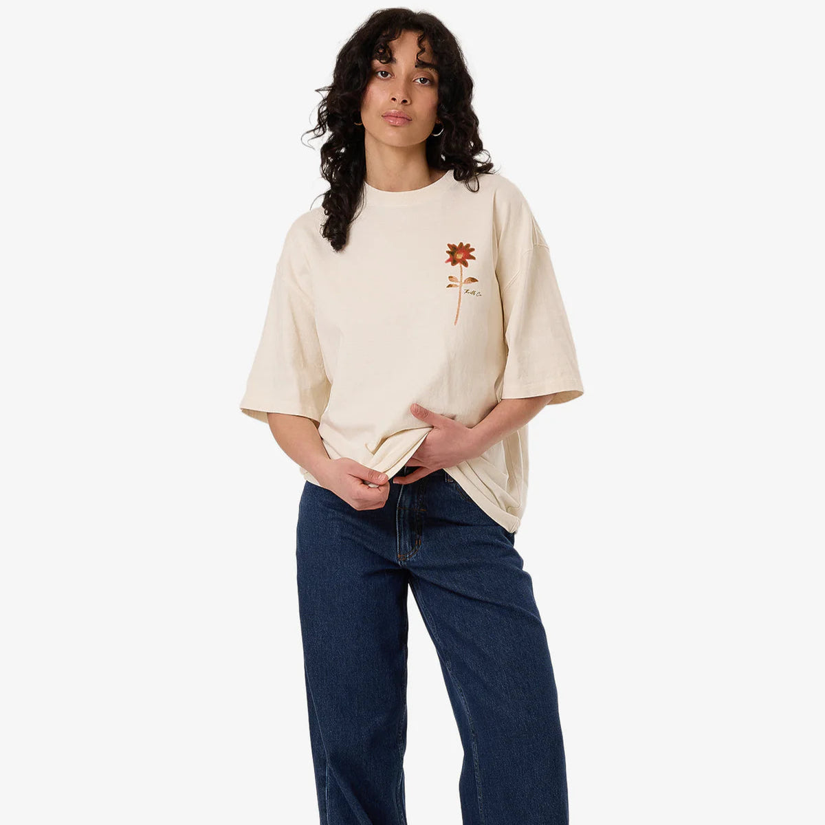 Eternal Dream Oversized Tee - Heritage White