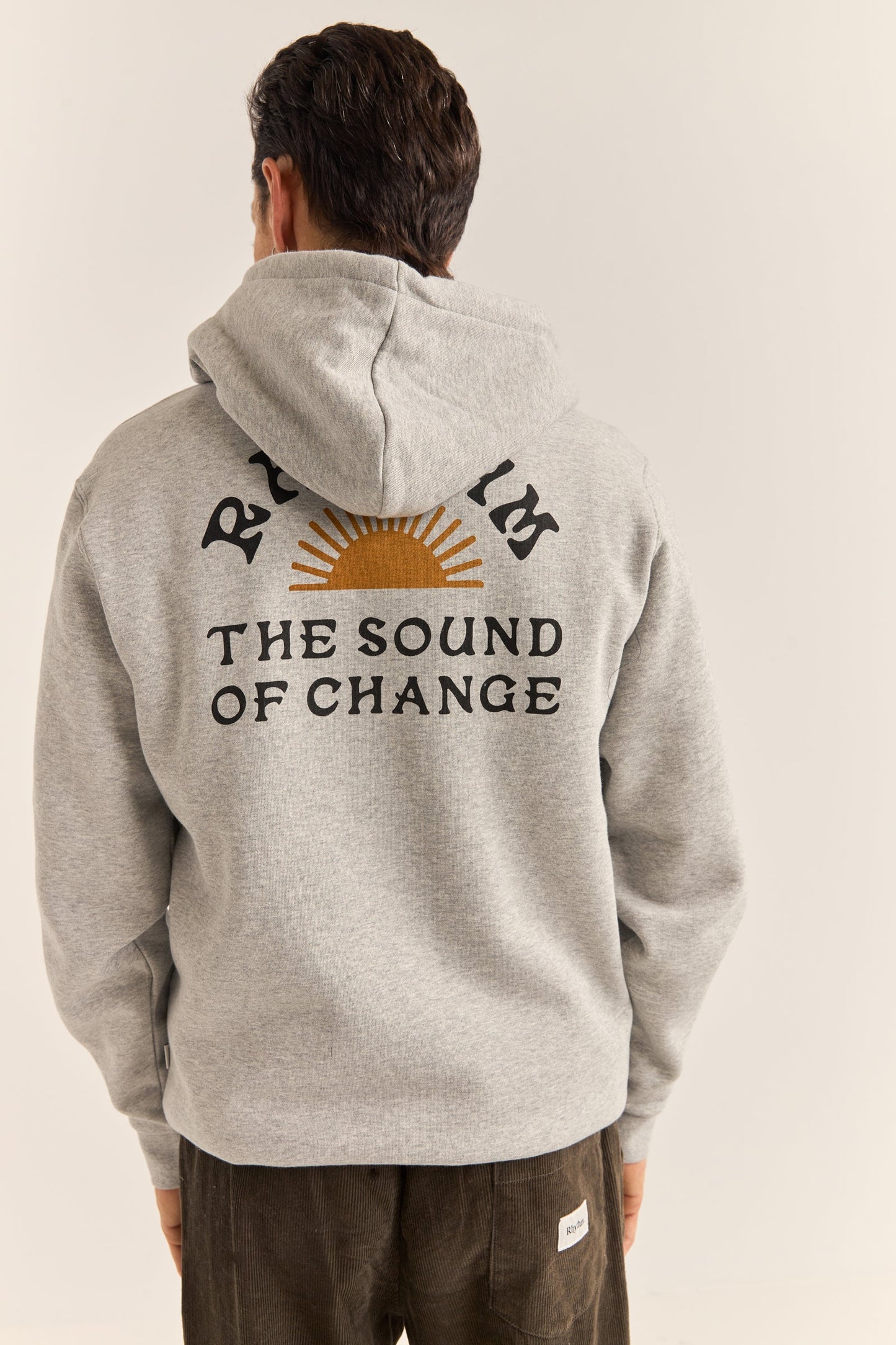 Awake Fleece Hood - Grey Heather