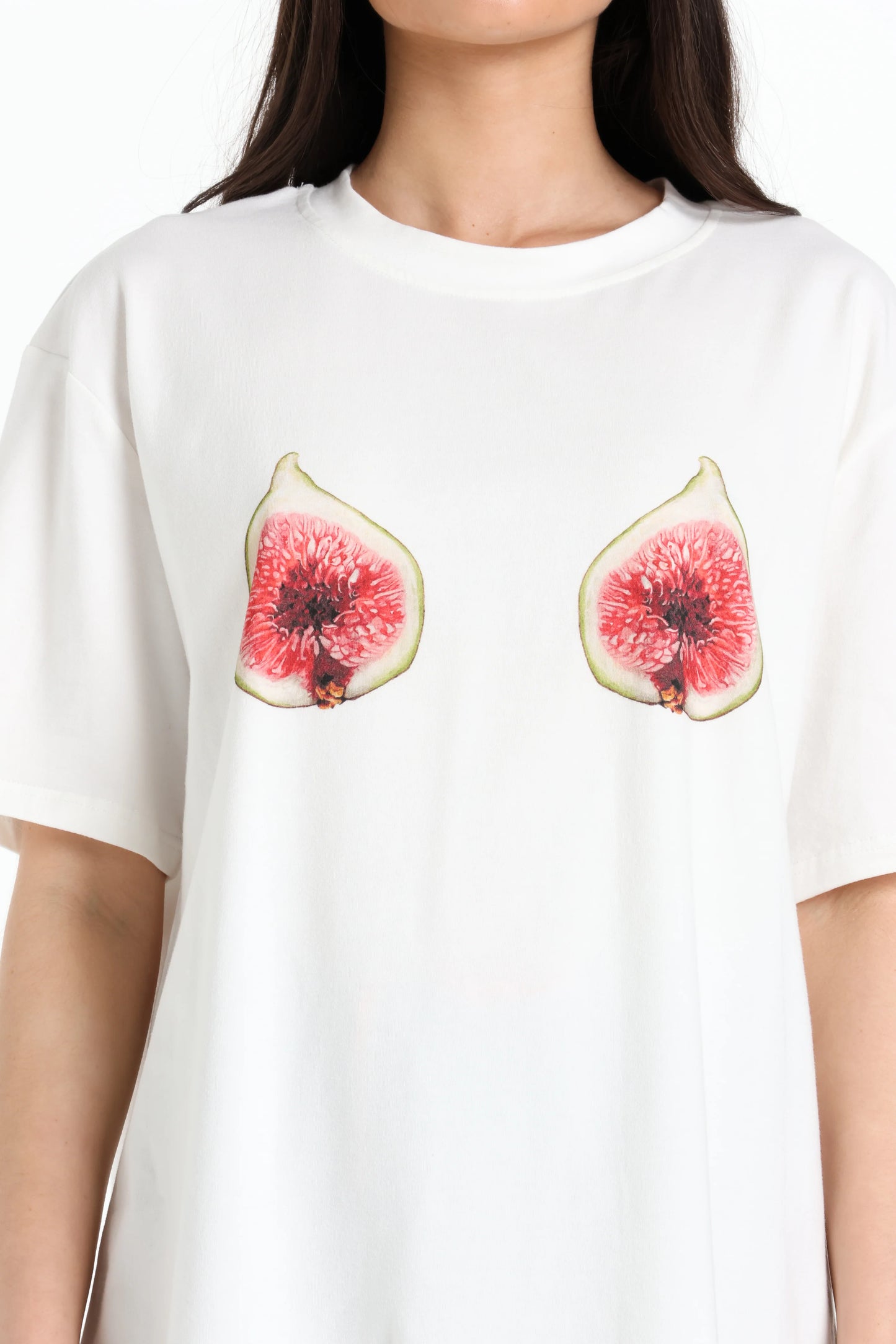 Figure Me Out Tee - Cream