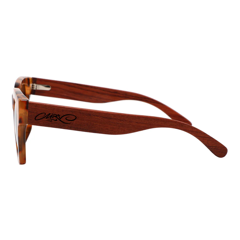 MRV Eco Bamboo Flinders Bay Sunglasses - Leopard