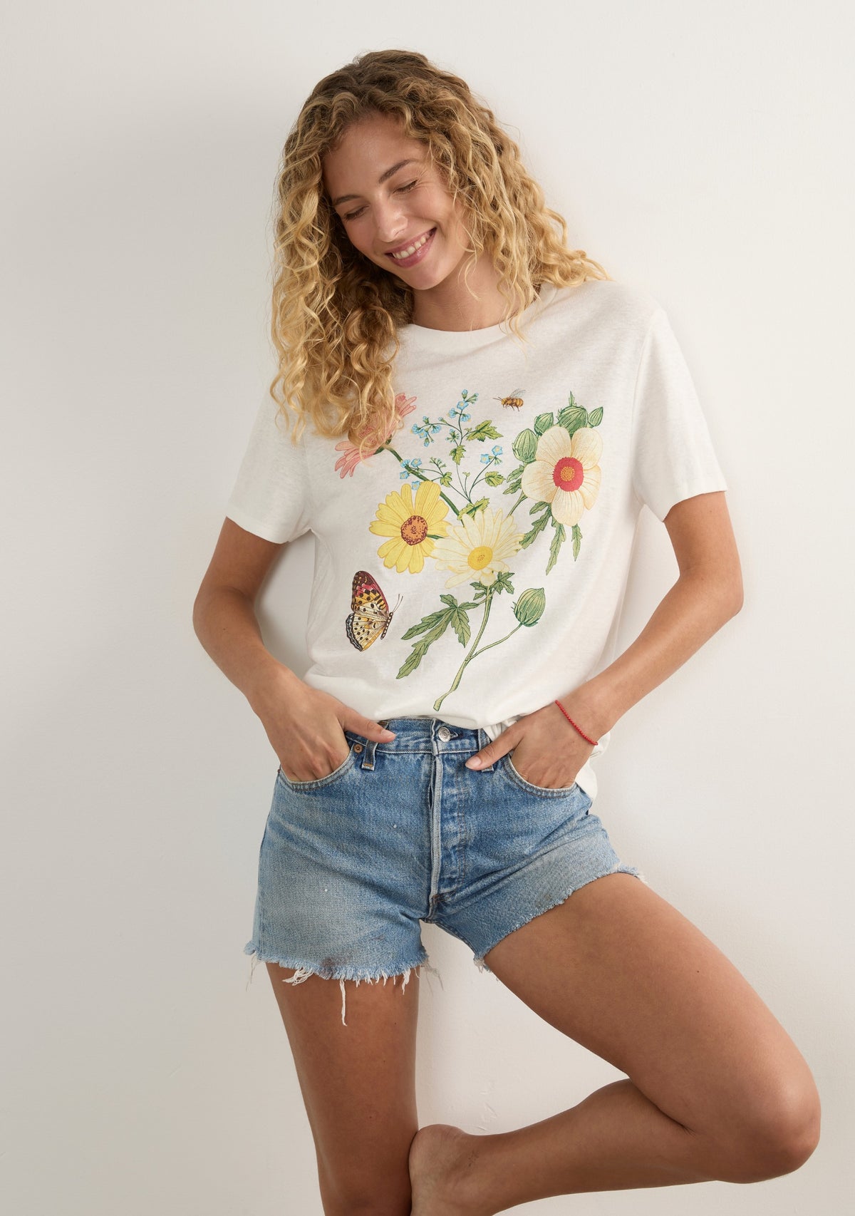 Flower Bomb Classic Tee - White