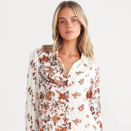 Flower Child Shirt - Marbella