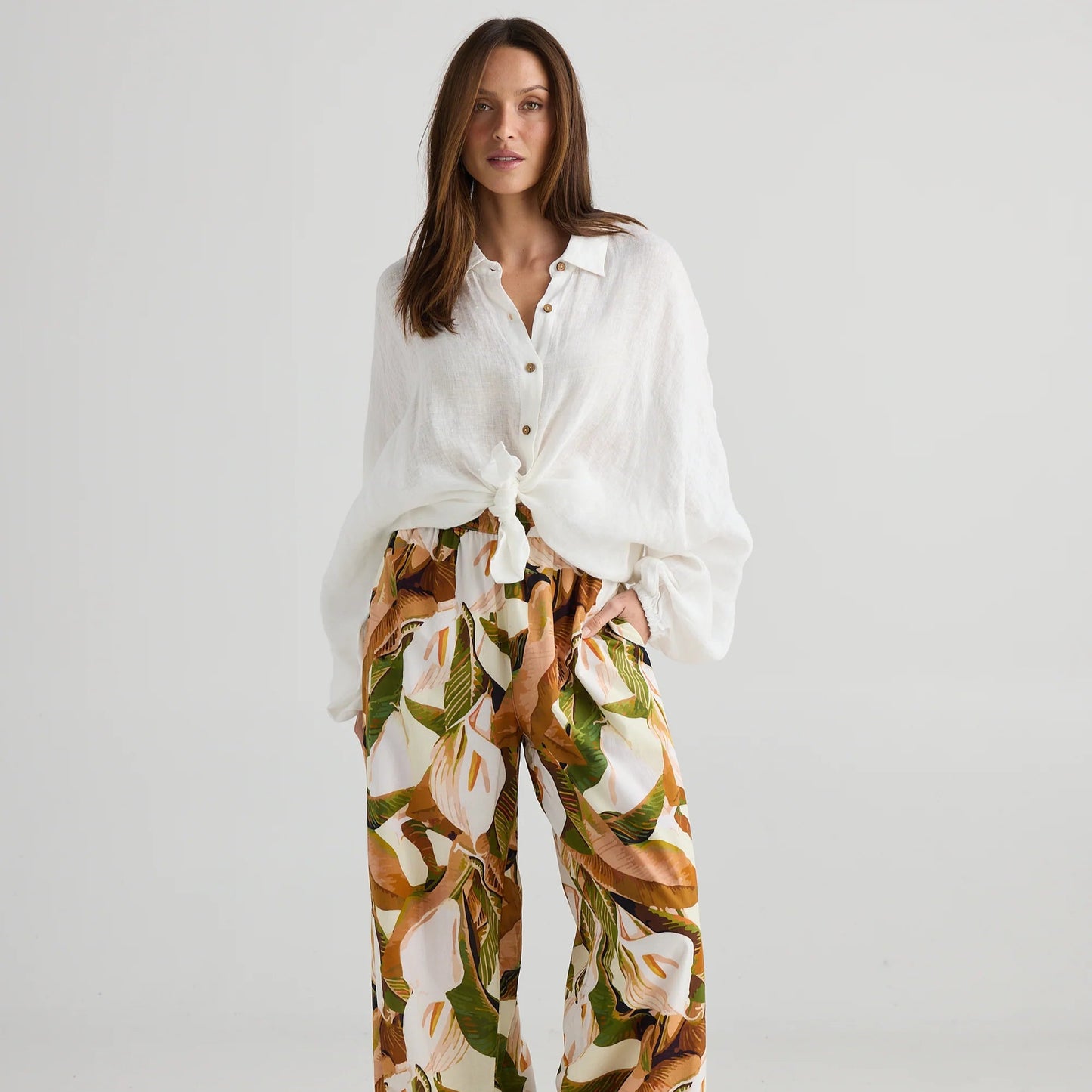 Fly Away Pant - Autumn Jungle