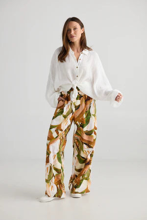 Fly Away Pant - Autumn Jungle
