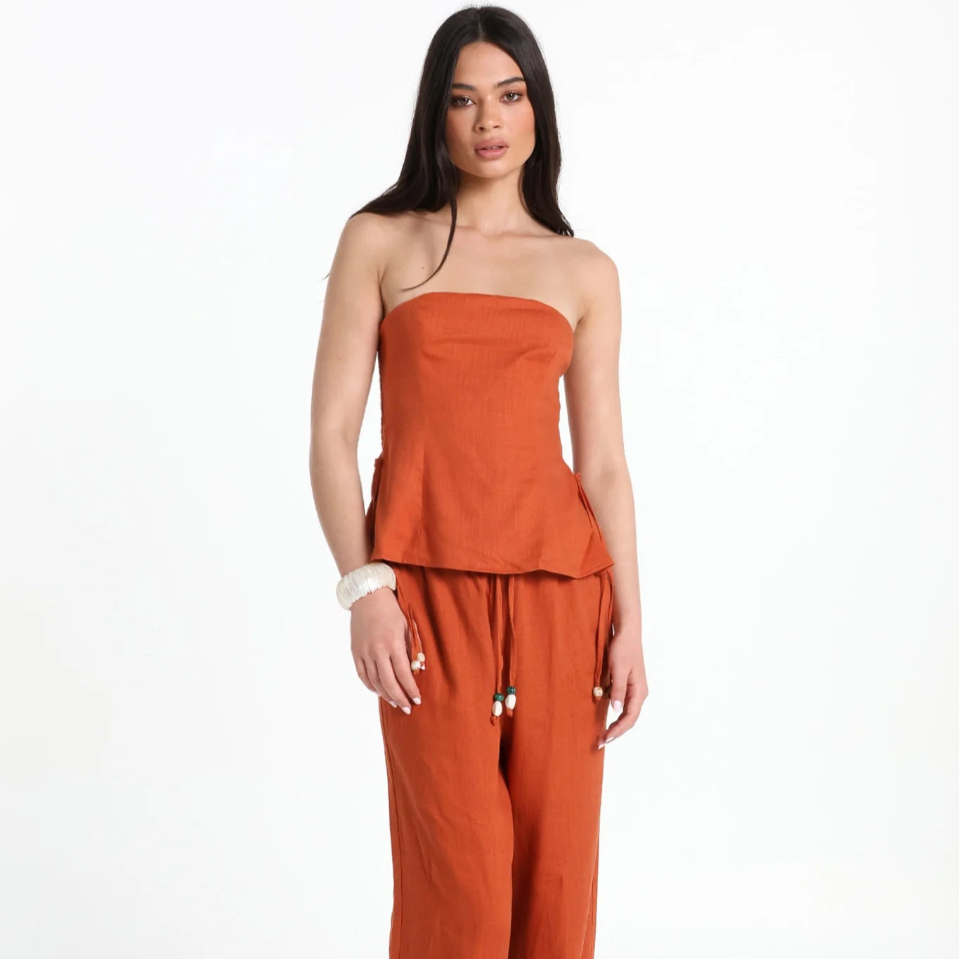 Gardenia Pants - Terracotta