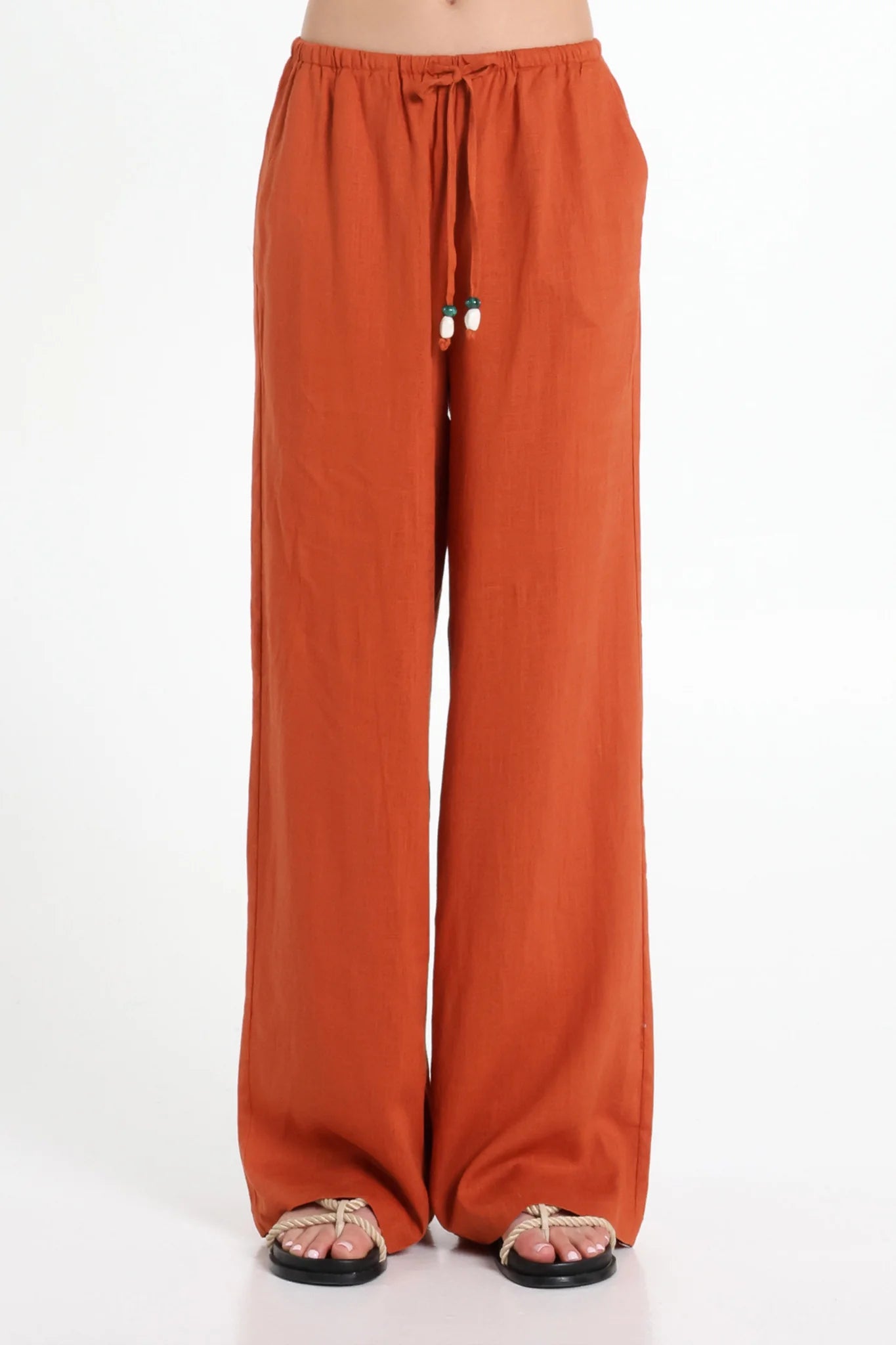 Gardenia Pants - Terracotta