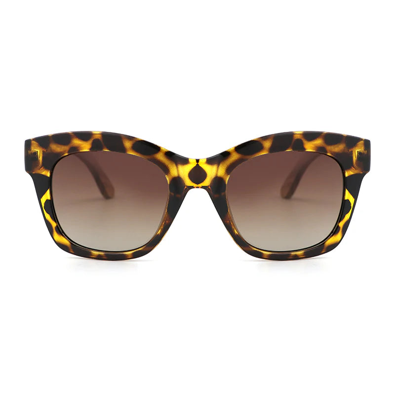 MRV Eco Bamboo Geo Bay Sunglasses - Tiger