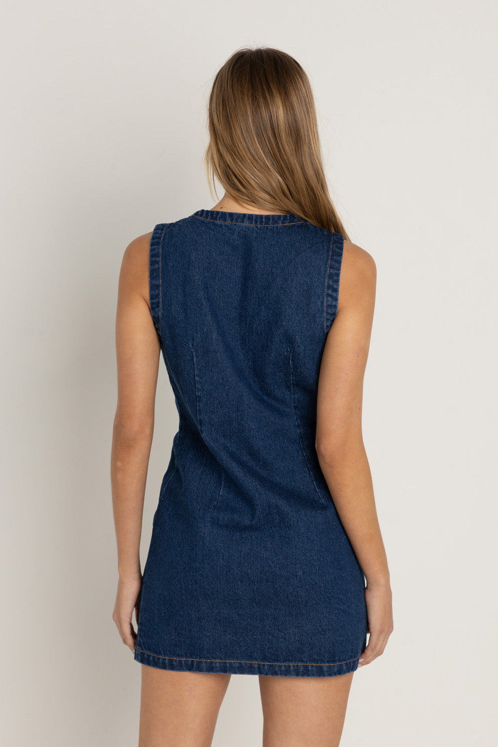Gia Denim Dress - Blue Wash