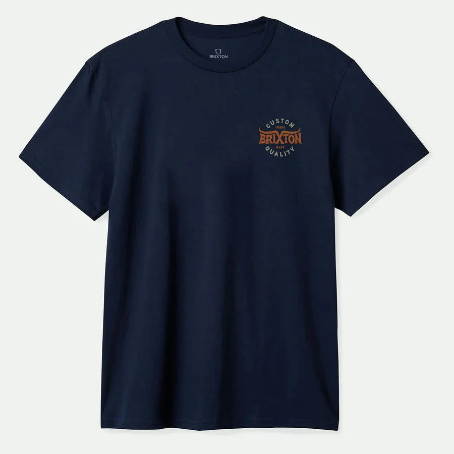 Gibson S/S Standard T-Shirt - Washed Navy