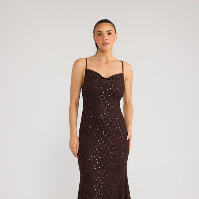 Ginger Dress - Chocolate