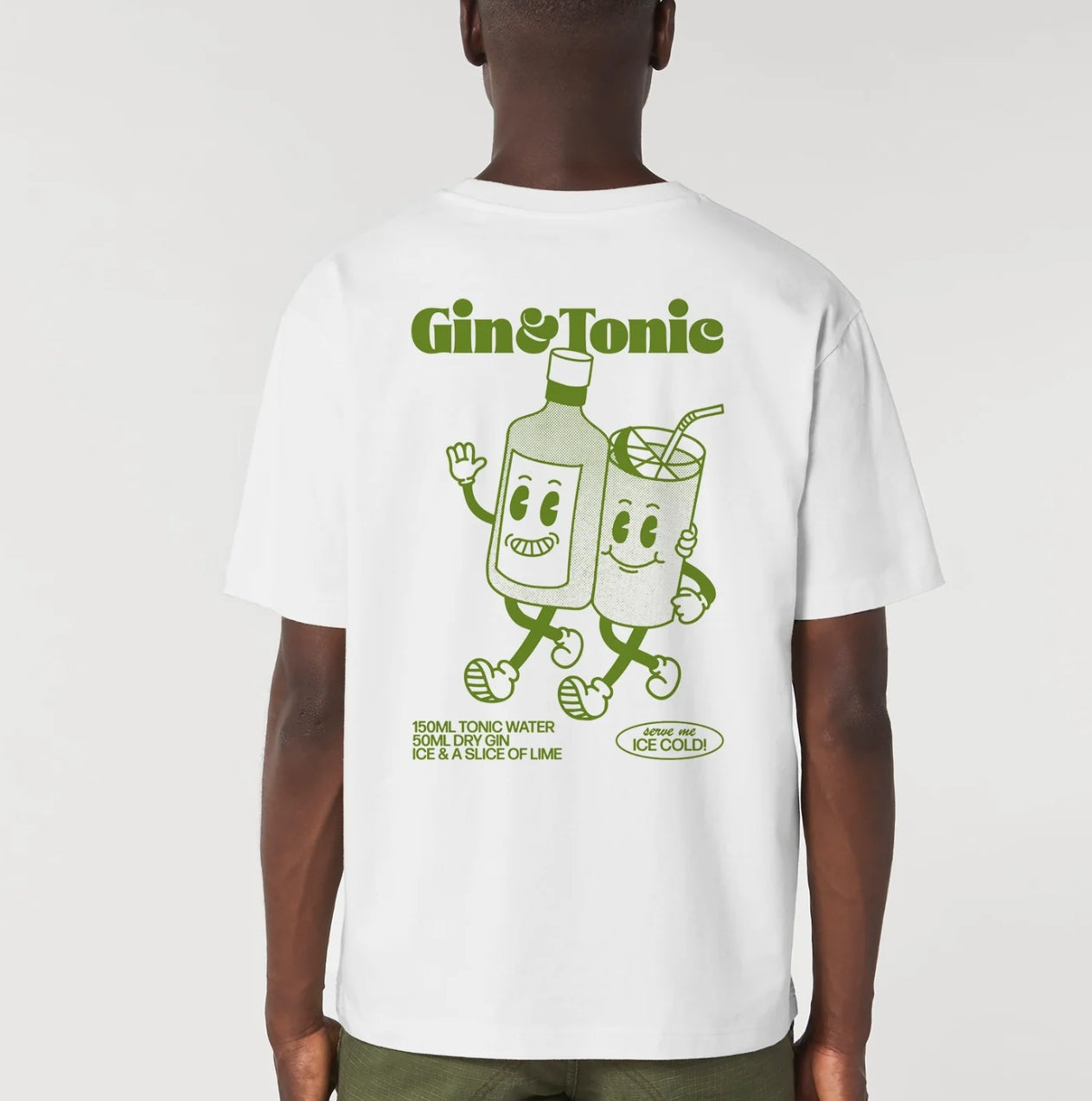 Gin And Tonic T-Shirt - White