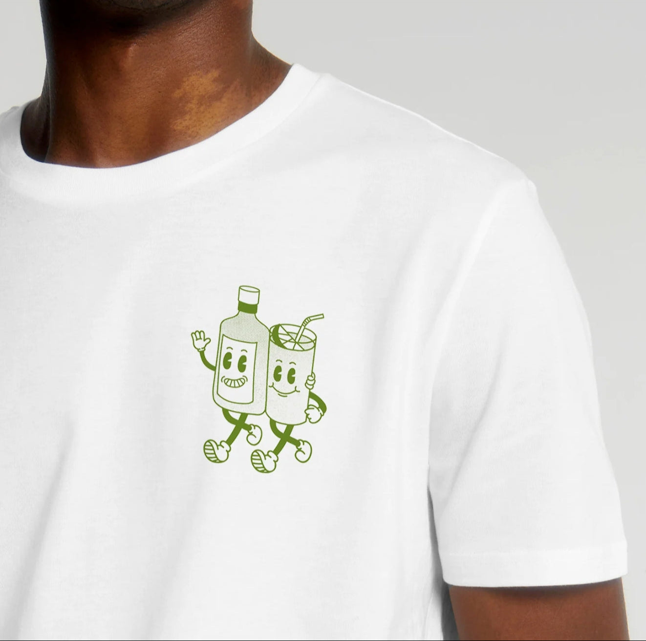 Gin And Tonic T-Shirt - White
