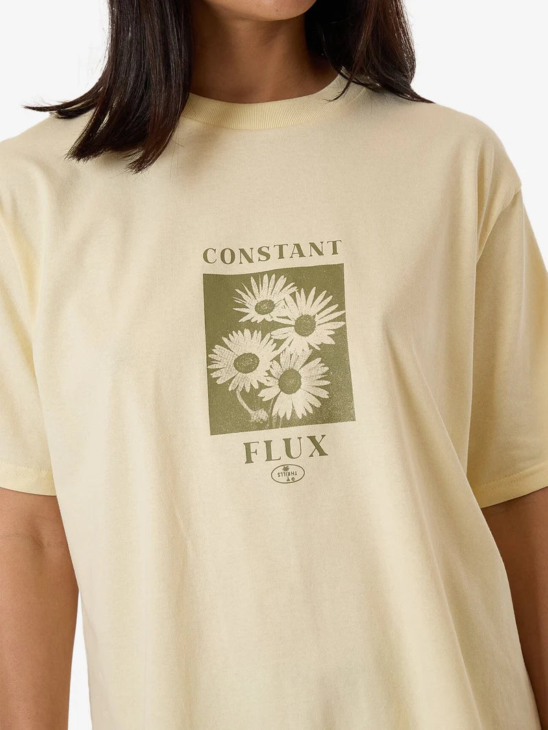 Halftone Daze Square Tee - Butter
