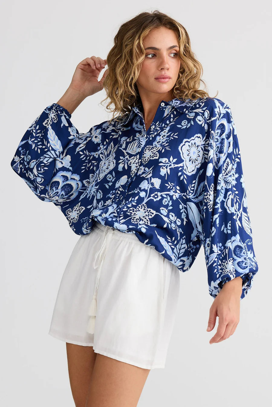 Hazel Shirt - Celestial Bloom