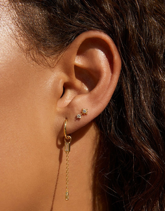 Bonnie Gold Stud Earrings