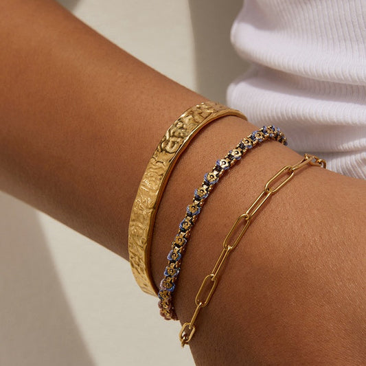 Beatrice Gold Bracelet - Multi