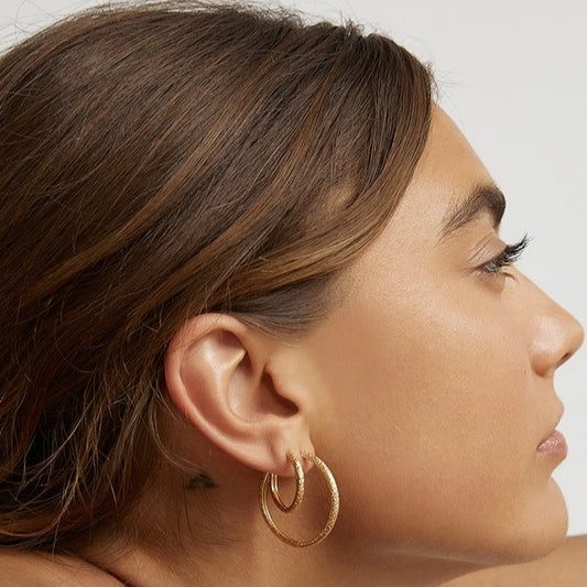 Sebastian Gold Hoop Earrings