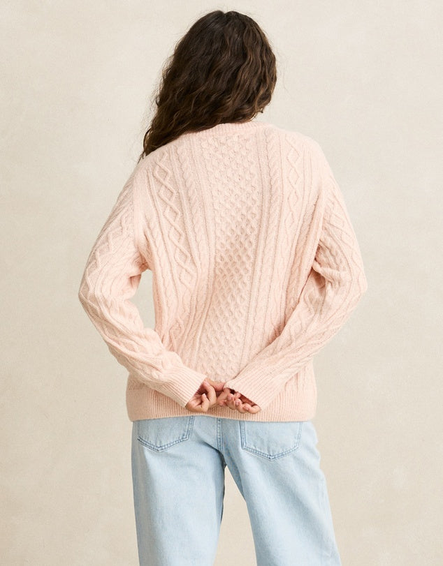 Mohair Oceanside Knit - Blush