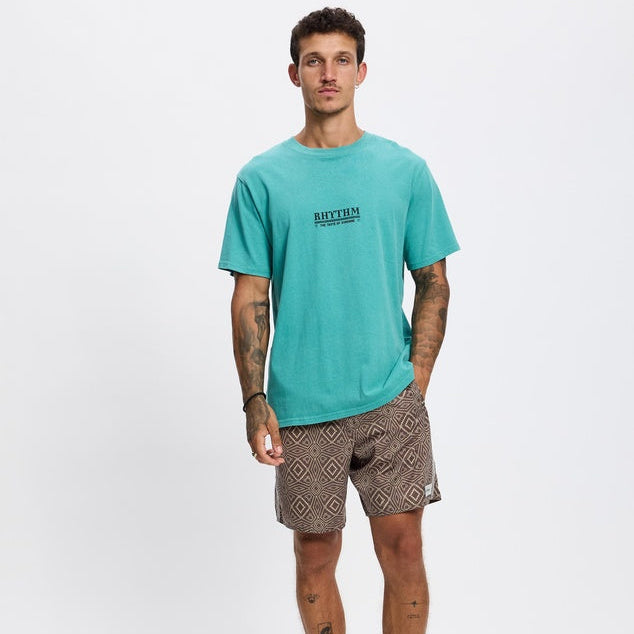Mosaic Heritage Beach Short - Latte