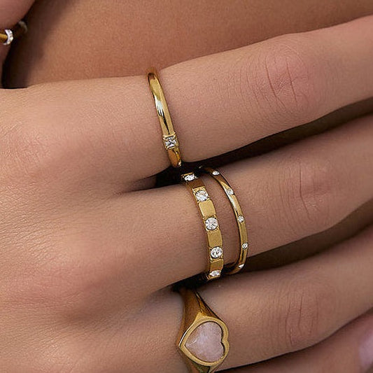Inca Gold Stacking Ring
