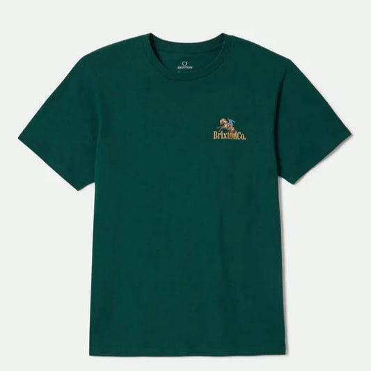 Inwood S/S Standard T-Shirt - Deep Emerald