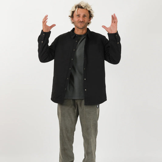 Kauai Canvas Jacket - Charcoal