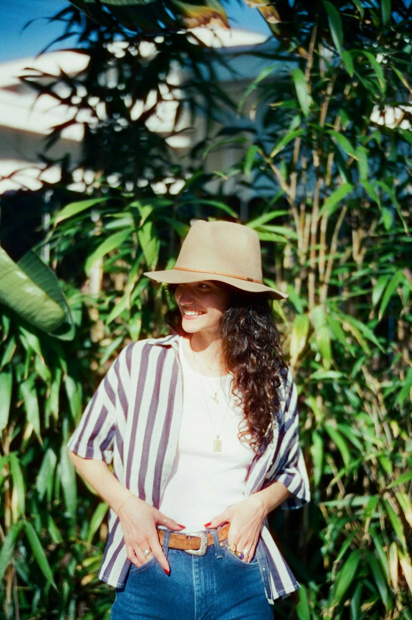 Wesley Fedora - Light Tan