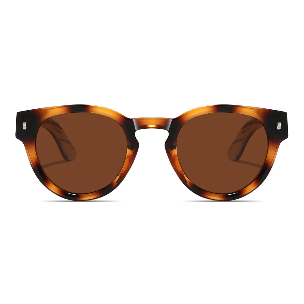 MRV Leeuwin Eco Bamboo Sunglasses - Black / Brown