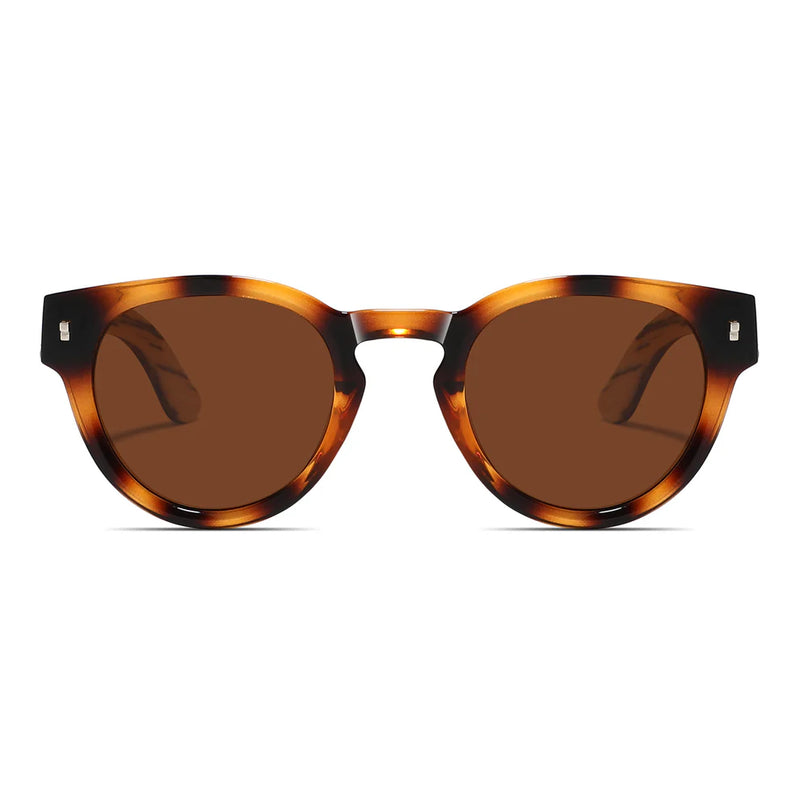 MRV Leeuwin Eco Bamboo Sunglasses - Black / Brown
