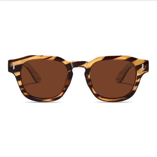 MRV Leeuwin Eco Bamboo Sunglasses - Stripy Leopard