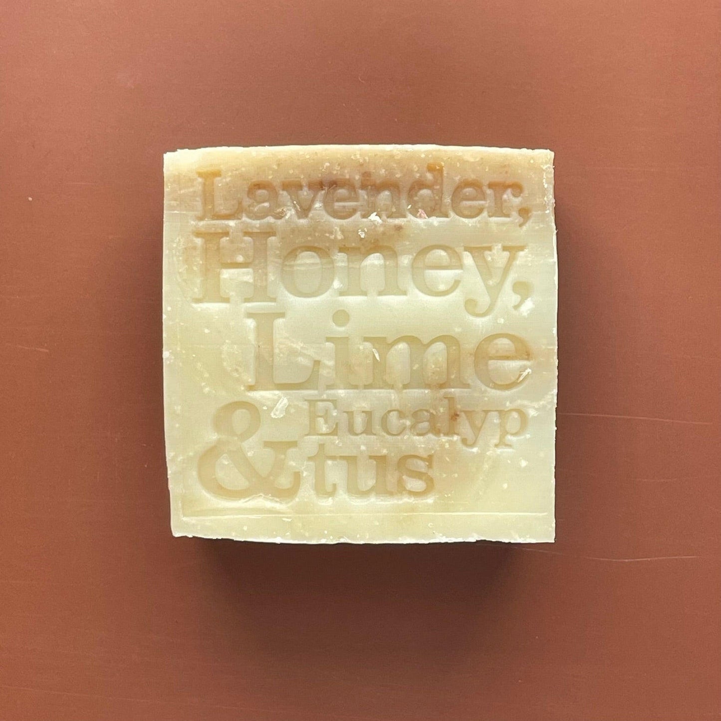 Lavender, Honey, Lime and Eucalyptus Soap