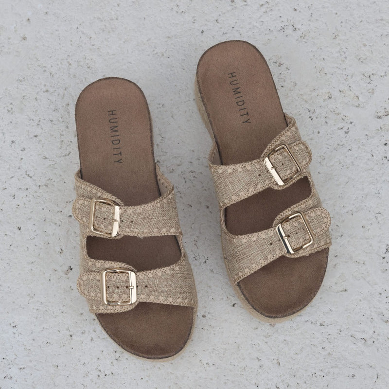 Linen Slide - Natural