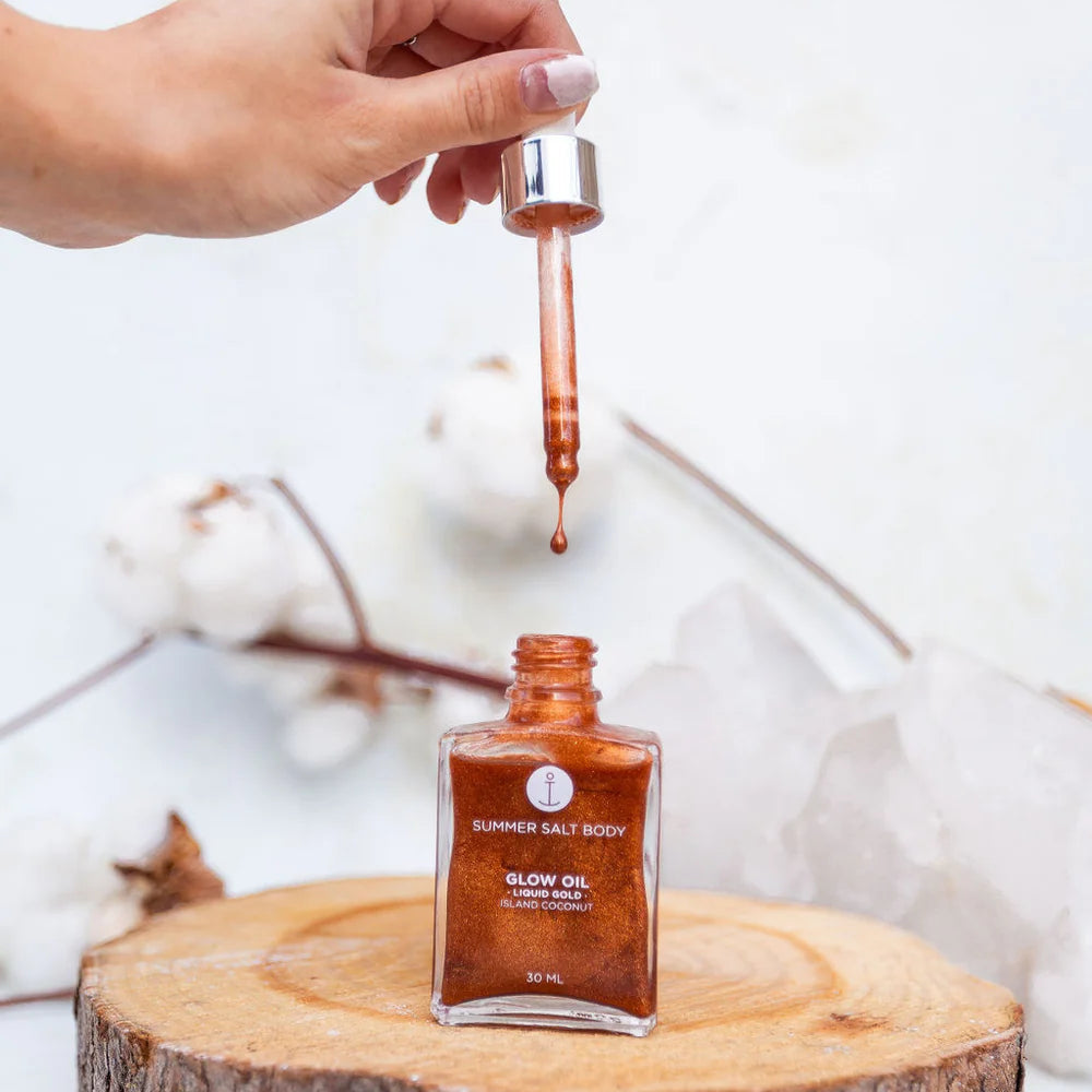 Glow Oil - Liquid Gold Island Coconut