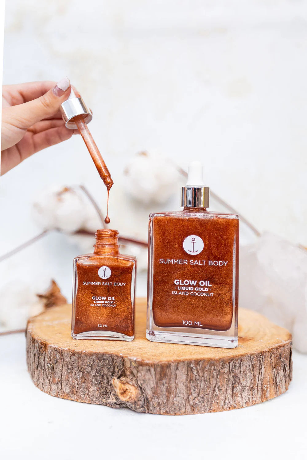 Glow Oil - Liquid Gold Island Coconut