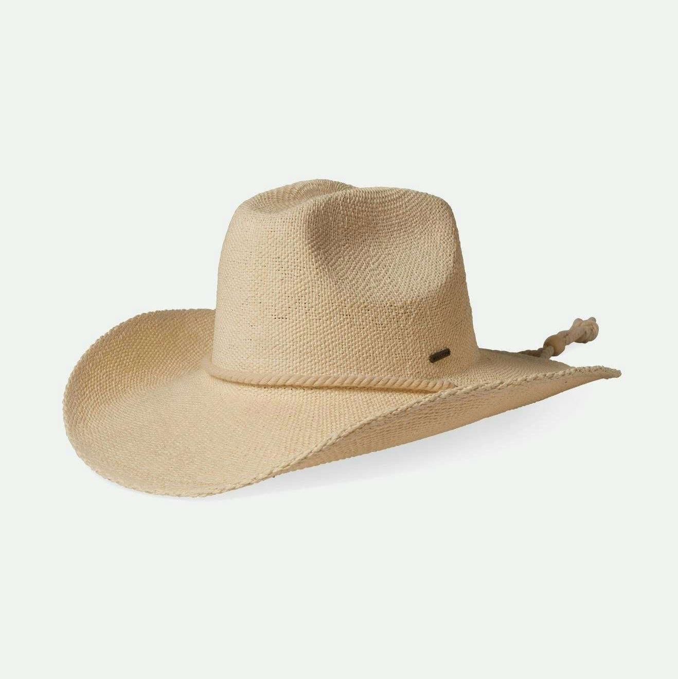 Austin Straw Cowboy Hat - Bone