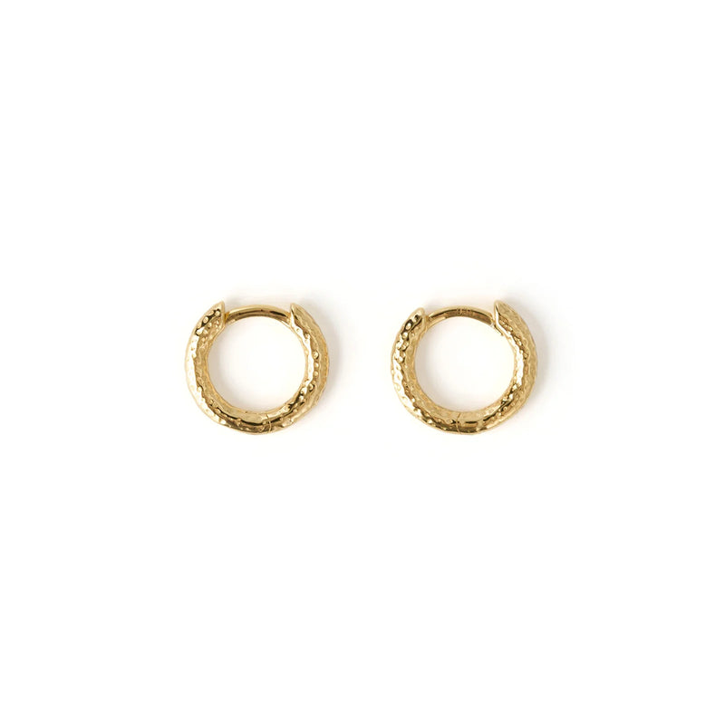 Luka Gold Huggie Earrings