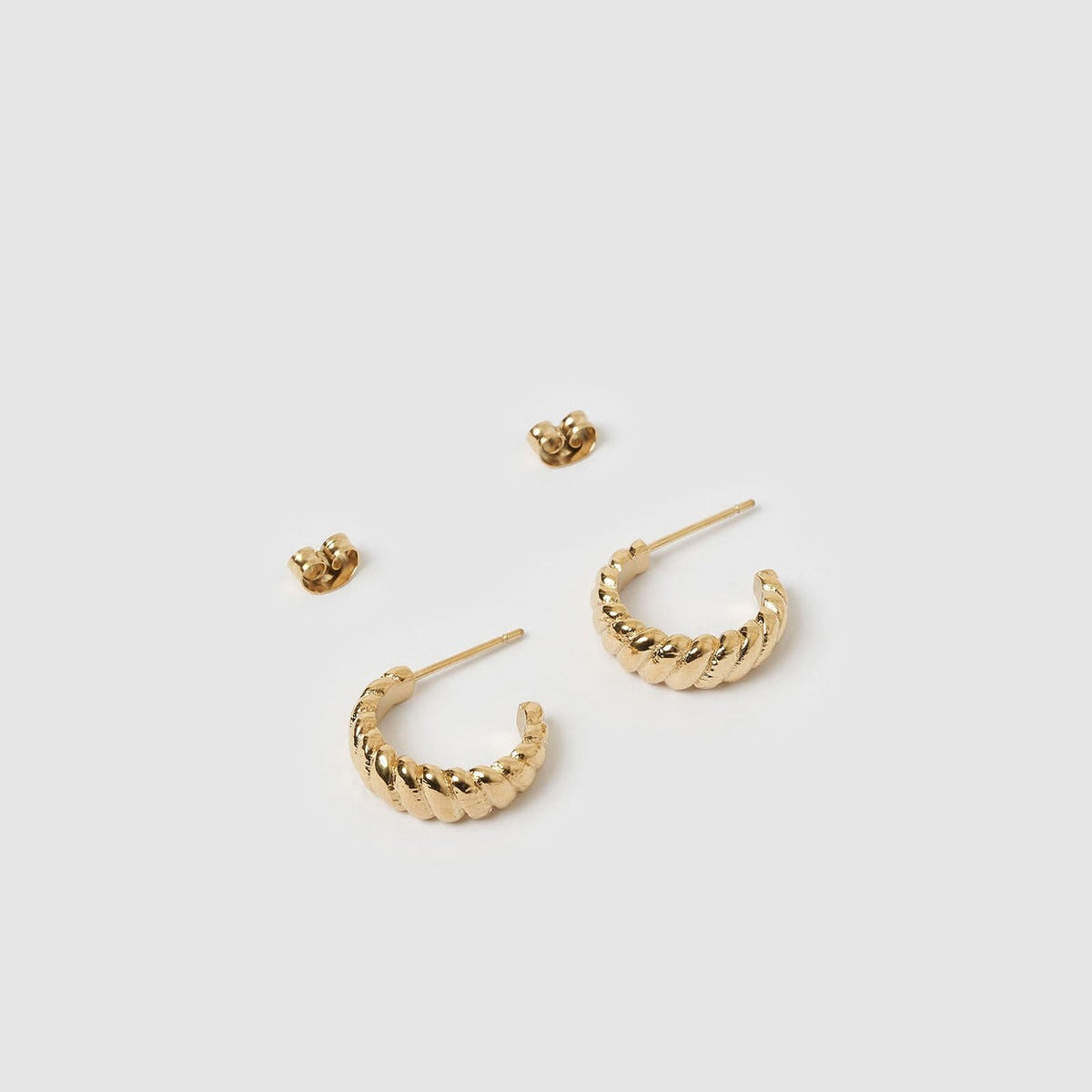 Lulu Gold Hoop Earrings