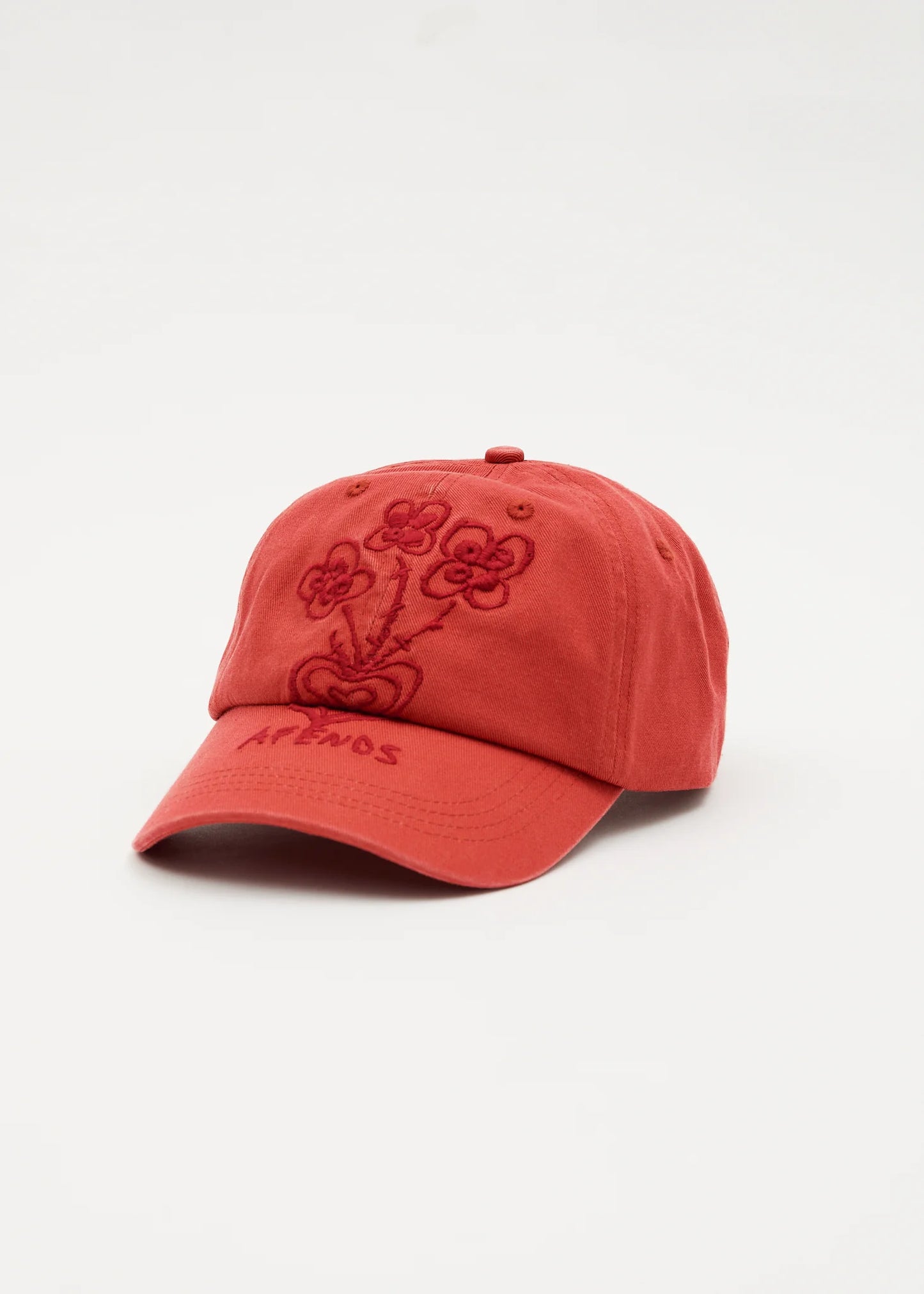 Maisie Panelled Cap - Red Rum